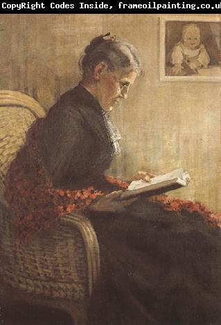 Franz Marc Portrait of the Artist's Mother (mk34)